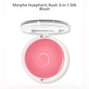 Morphe Huephoric Rush 3-in-1 Silk Blush - Vibrant Pink